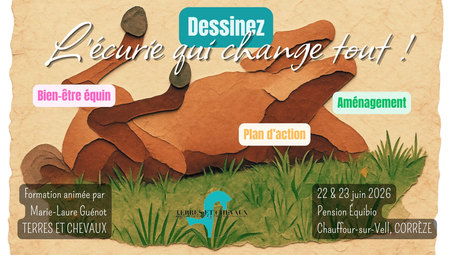 Formation hébergement équin Corrèze